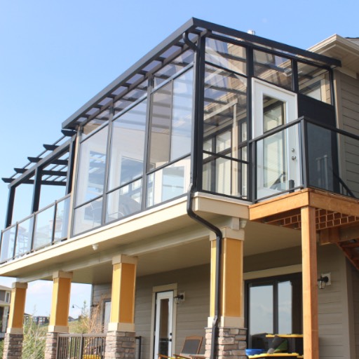 Elevated 2 Story Sunroom